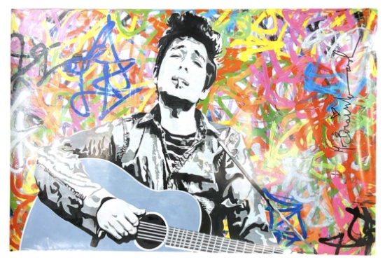 Mr. Brainwash | Young Bob Dylan | Poster