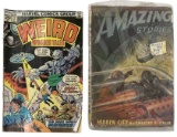 Marvels Weird Wonder Tales Comic Book and Amazing Stories