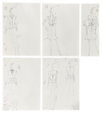 Luxury Fashion Brands | Original Designer Sketch | One of a Kind Artwork