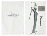 Luxury Fashion Brands | Original Designer Sketch | One of a Kind Artwork