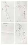 Luxury Fashion Brands | Original Designer Sketch | One of a Kind Artwork