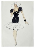 Christian Dior | Original Designer Sketch | One of a Kind Artwork