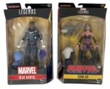Marvel Legends Series | Blue Marvel and Shiklah | Action Figures
