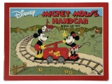 Disney Mickey Mouse Handcar | Wind Up Toy