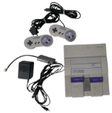 Super Nintendo Console with Remote Controls