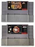 Vintage Super Nintendo Game Collection