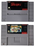 Vintage Super Nintendo Game Collection