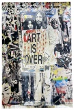 Mr. Brainwash | John Lennon and Yoko Ono | Art is Over | Poster