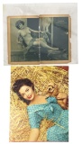 Adult Calendar Page and Magazine Page Collection