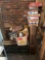 Corner Contents - Barrister, Cot, Organizers, Misc