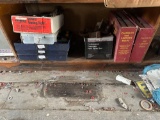 Bottom Shelf of Organizers & Hardware