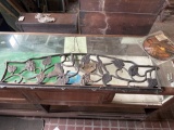 Vintage Victorian Solid Brass Archway Topper