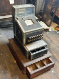 Cash Register and Wooden Cash Drawer
