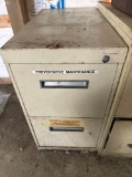 2 Drawer Filing Cabinet & Contents