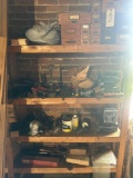 Shelving Contents # 3 - Tools, Car Radios, Car Parts, Misc