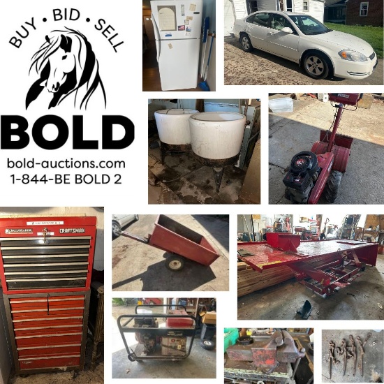 CHEVY IMPALA, HAND TOOLS, POWER EQUIPMENT - CANTON