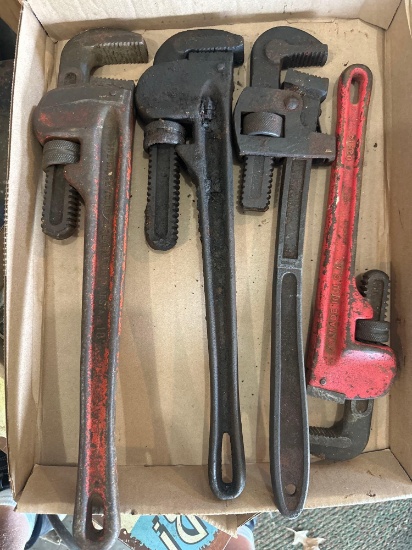 4 Pipe Wrenches