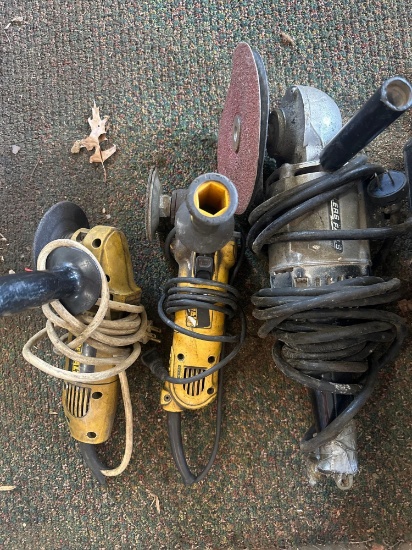 3 Angle Grinders