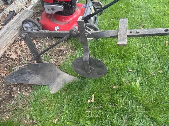 Single Bottom Garden Plow