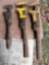 3 Large F Pipe Wrenches