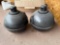 Pair of Toledo Torch Railroad Smudge Pots