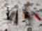 2 Hand Drills, Torch Head, Saw Vise
