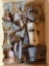 Flat of Antique Mortise Locks & Glass Knobs