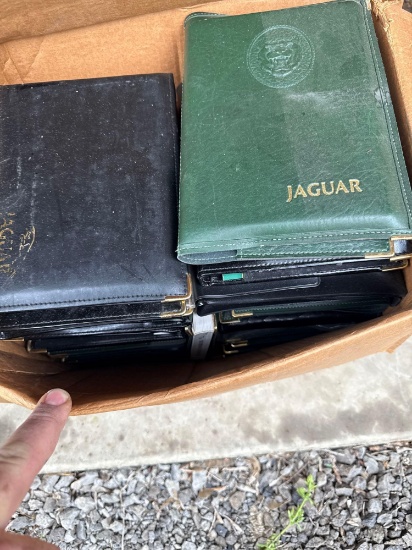Box Full of Jaguar Owners Manuals
