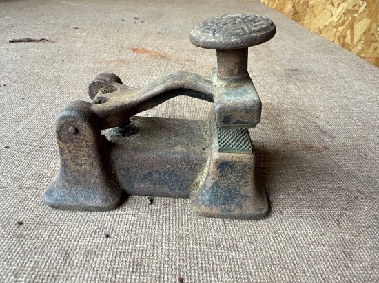 Antique Cast Iron Letter Press