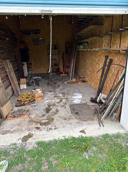 STORAGE UNIT CONTENTS CLEAN-OUT - Excludes Lumber & Macey Bookcase