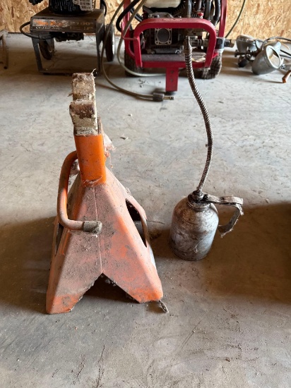 6 Ton Jack-stand & Oil Can