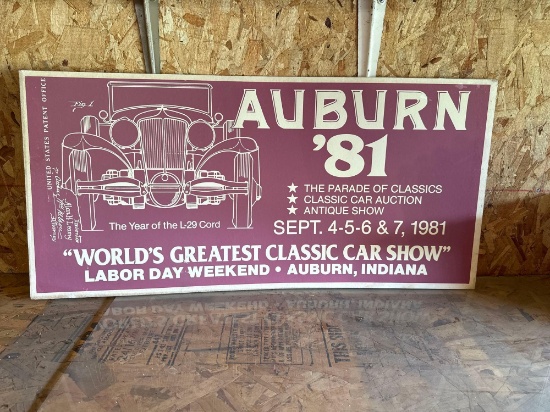1981 Auburn Poster