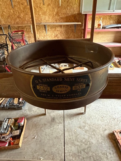 Brass Mining Sieve W.S. Tyler Company