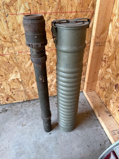 1943 Telescope and Artillery Case