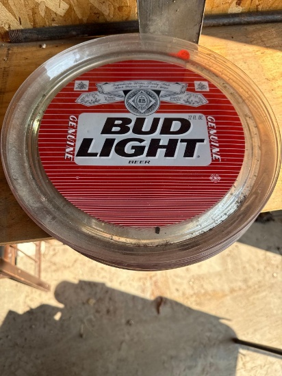 7 Glass Bud Light Platters