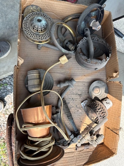Flat of Lamp Parts
