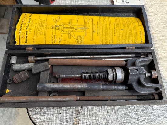 Auto Valve Guide In Wooden Case