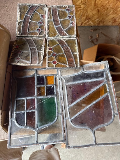 Leaded Stained Glass Panels