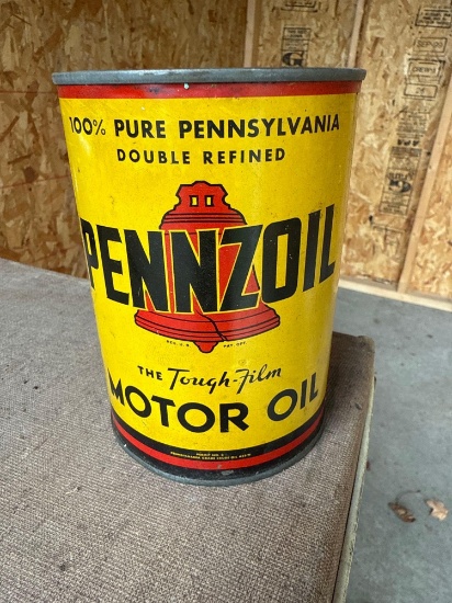 Pennzoil Motor Oil Can - Nice Graphics