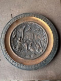 Solid Bronze Tazza Wall Hanging