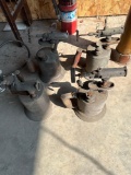 4 Brass Blow Torches