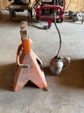 6 Ton Jack-stand & Oil Can
