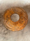 Cast Iron Cherub Chimney Plate