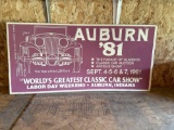 1981 Auburn Poster