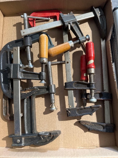Flat of C Clamps - 2