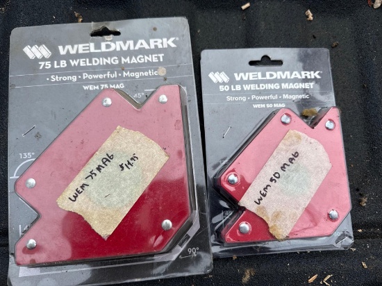 2 New Welding Magnets