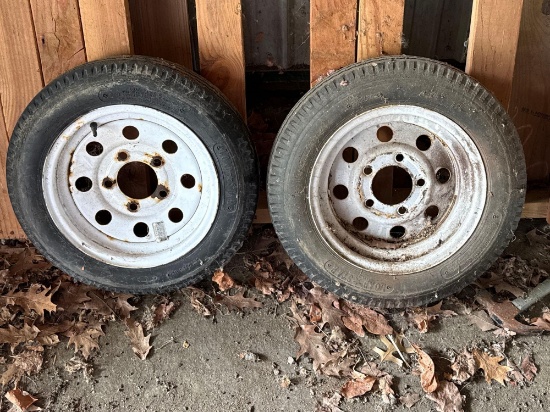Pair of Loadstar 12" Trailer Tires