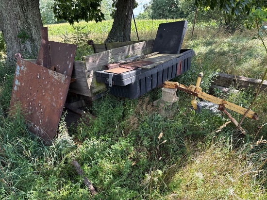 SCRAP PILE - Homemade Trailer, Steel, Iron