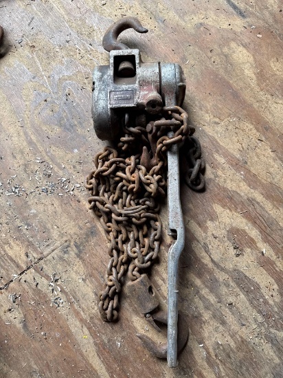 Ratcheting Chain Come A Long