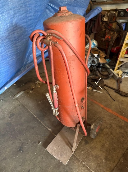 Homemade Sandblaster Unit